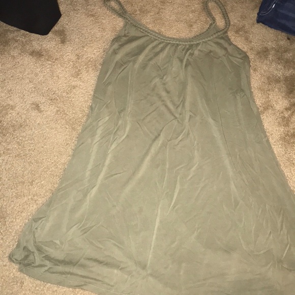 Green midi dress - Picture 1 of 3